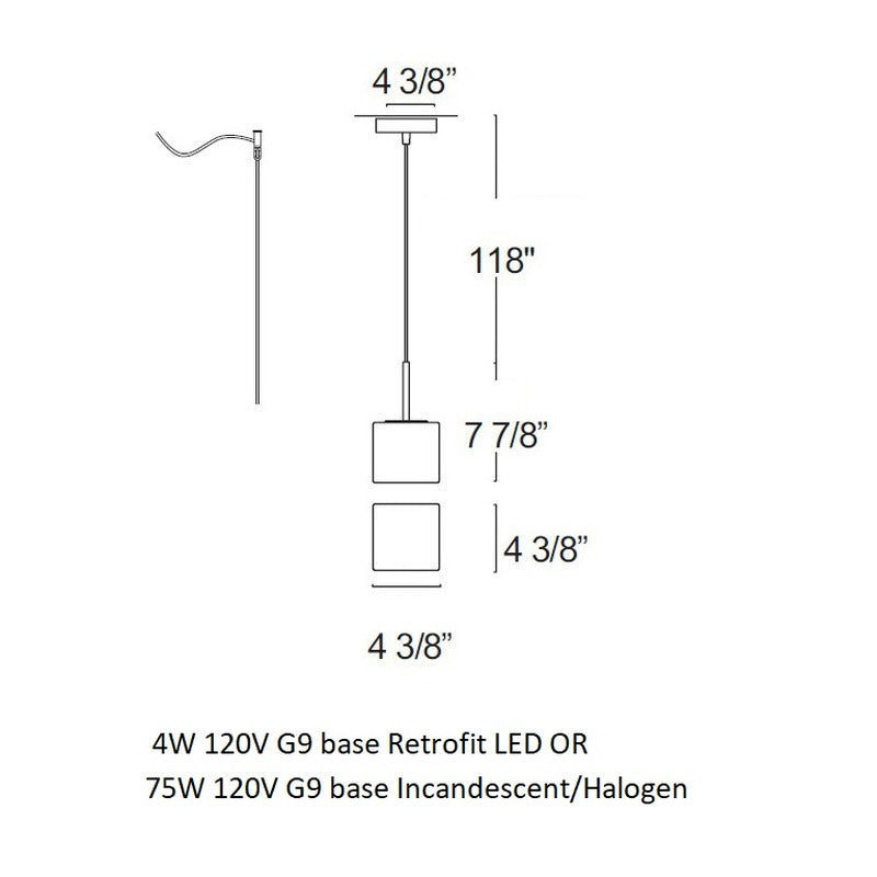 Cubi Suspension Light