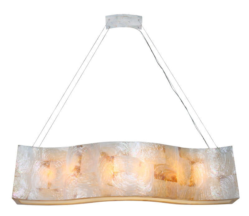 Kabebe Shell Linear Pendant Light