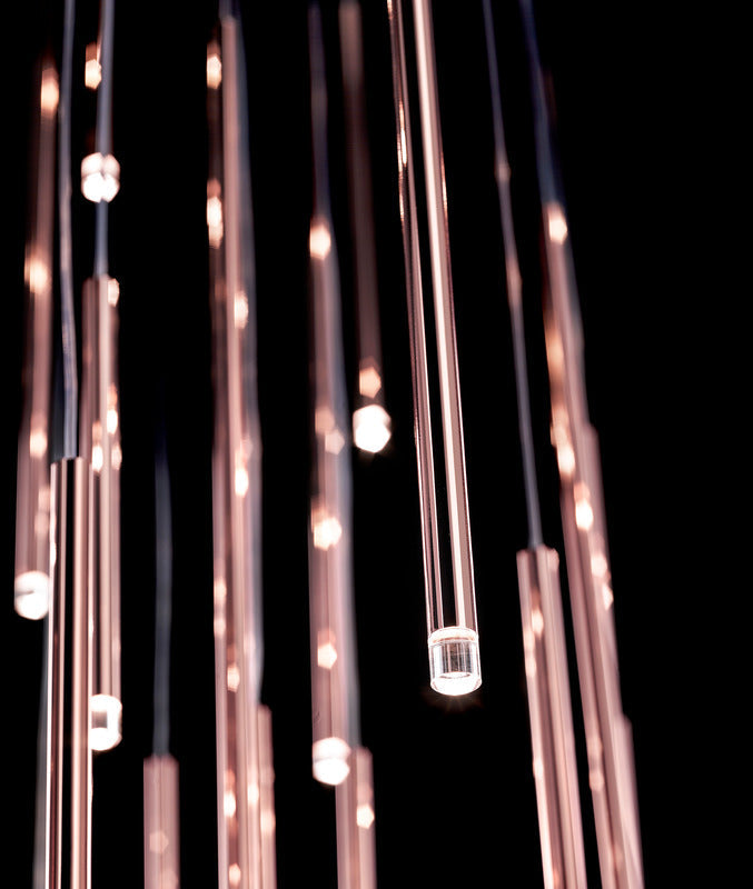 A-Tube Nano 14-Light Rectangular Pendant Light