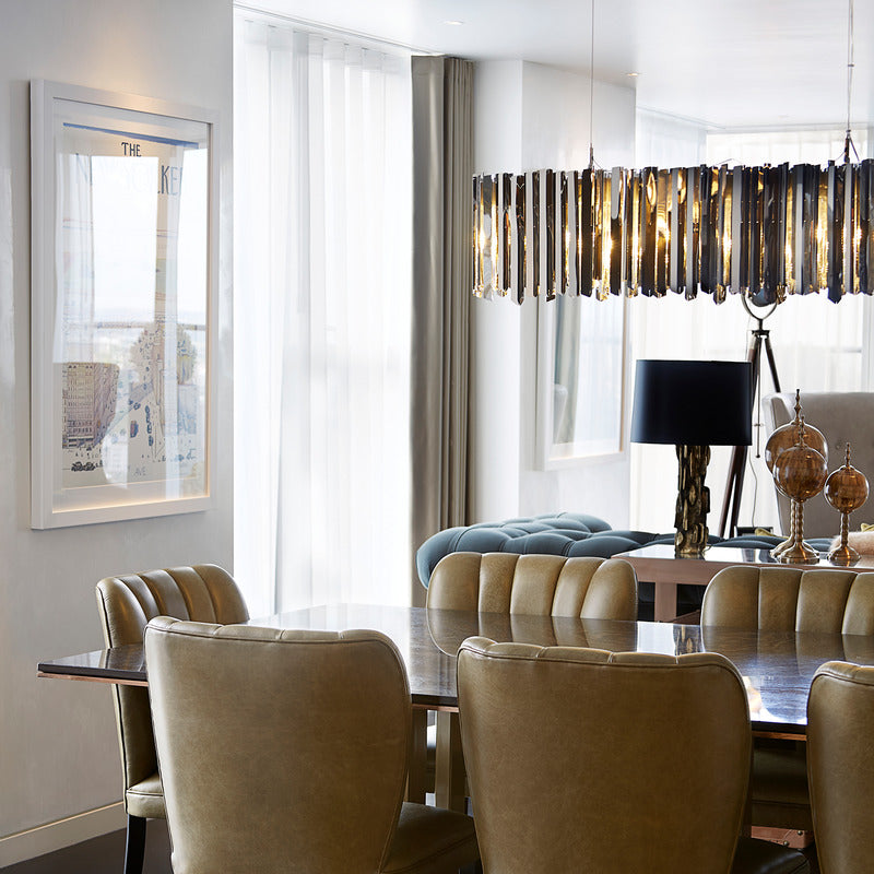Facet Lozenge Pendant Light