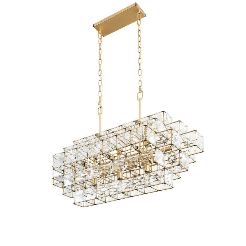 Cubic Linear Pendant Light