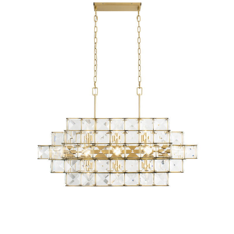 Cubic Linear Pendant Light