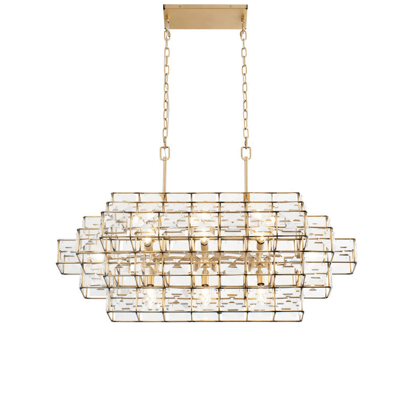 Cubic Linear Pendant Light