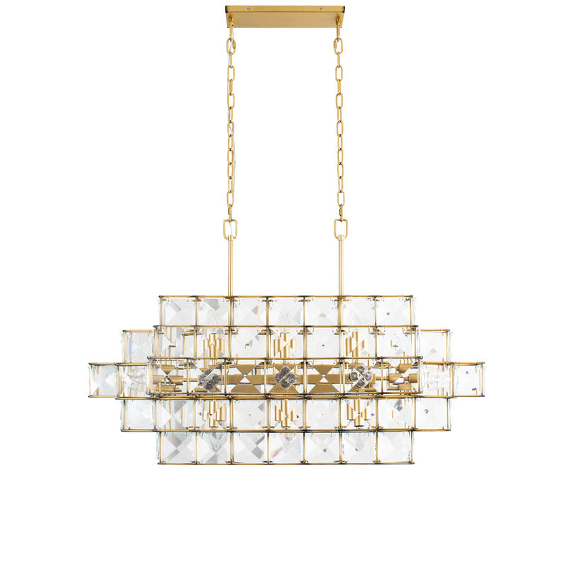 Cubic Linear Pendant Light