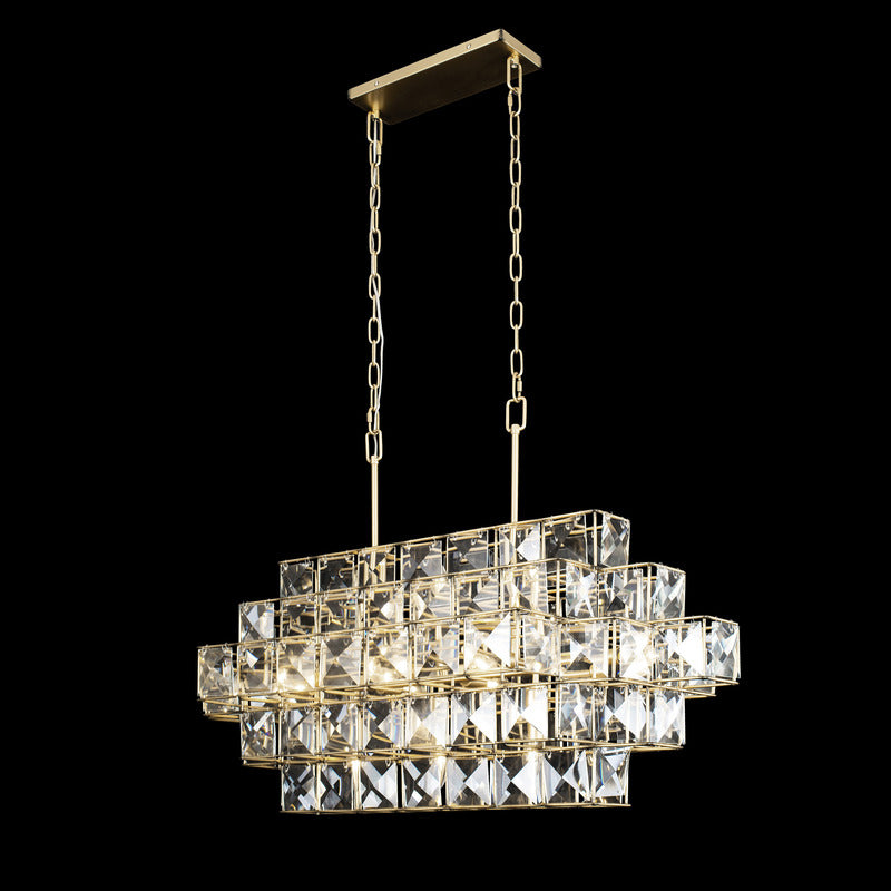 Cubic Linear Pendant Light
