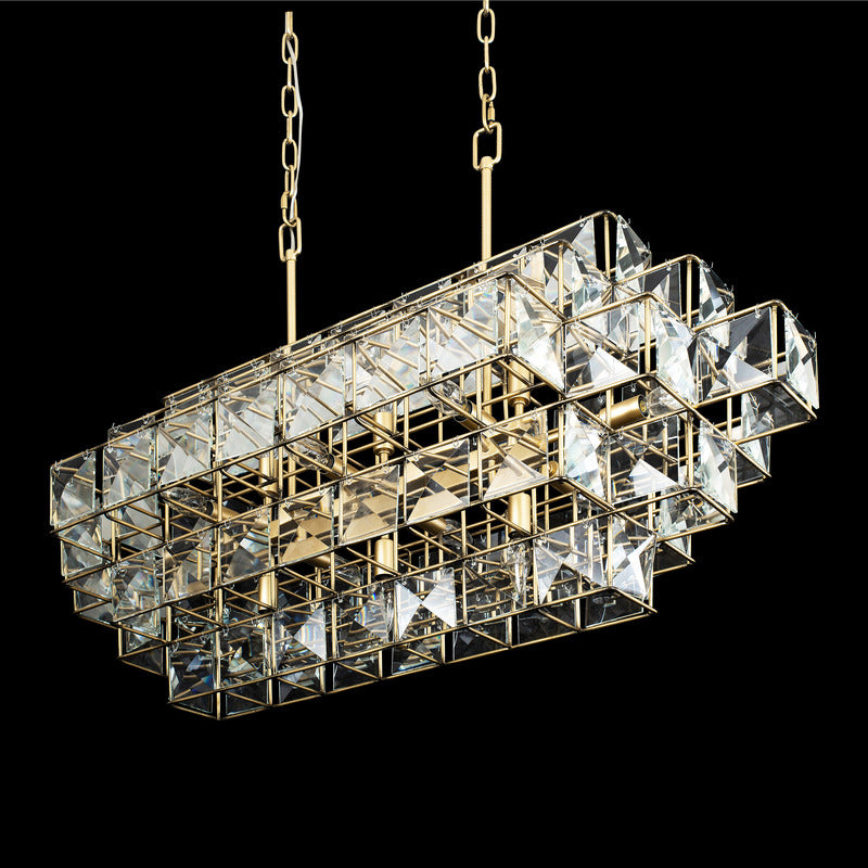 Cubic Linear Pendant Light