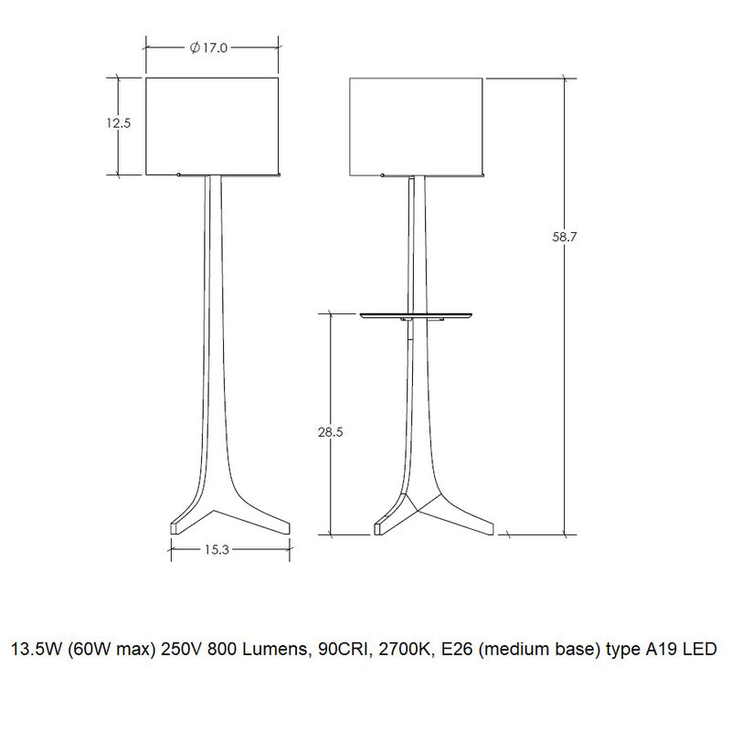Nauta LED Floor Lamp
