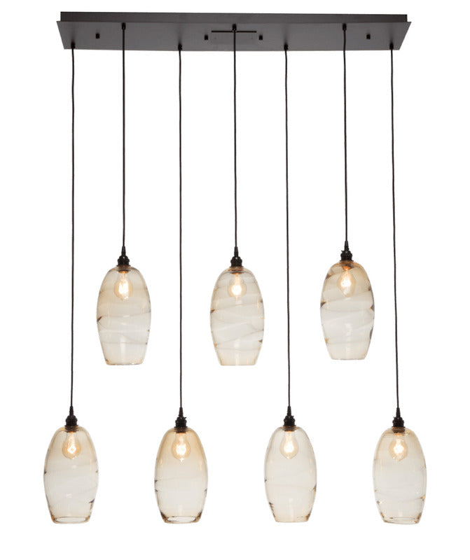 Ellisse Linear Pendant Light