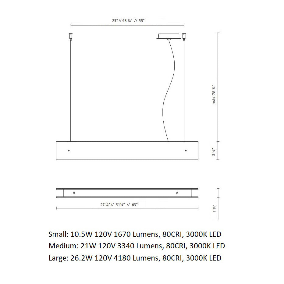 Marc LED Dimming Pendant Light