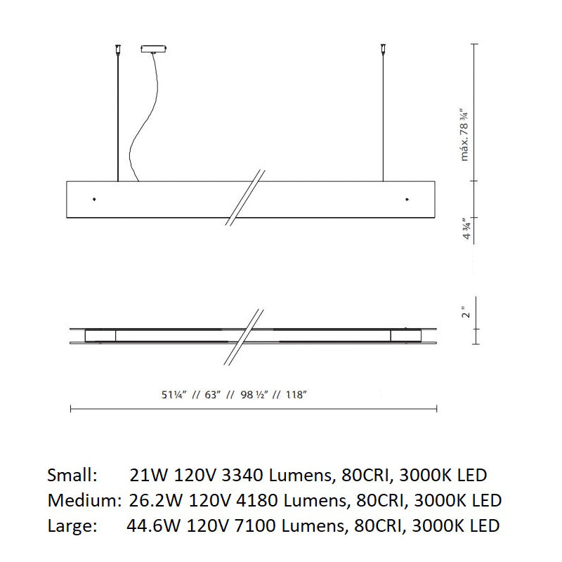 Marc Dos LED Dimming Pendant Light