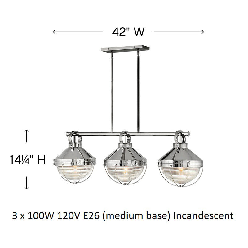 Crew Linear Chandelier