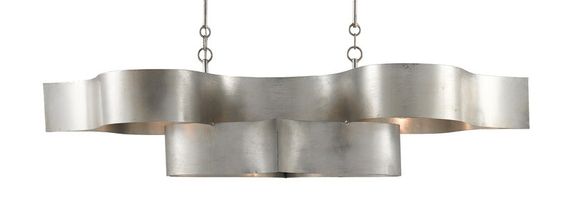 Grand Lotus Oval Chandelier
