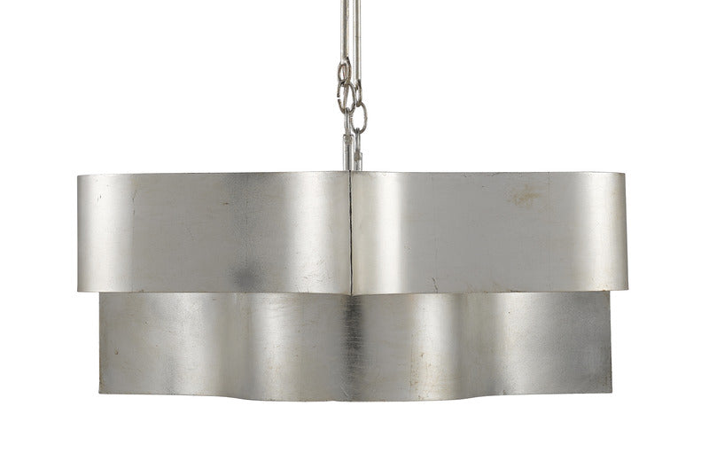 Grand Lotus Oval Chandelier