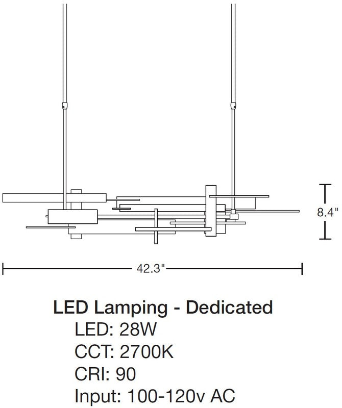 Planar Large Pendant Light