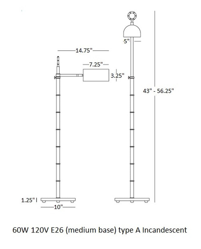 Meurice 647 Floor Lamp