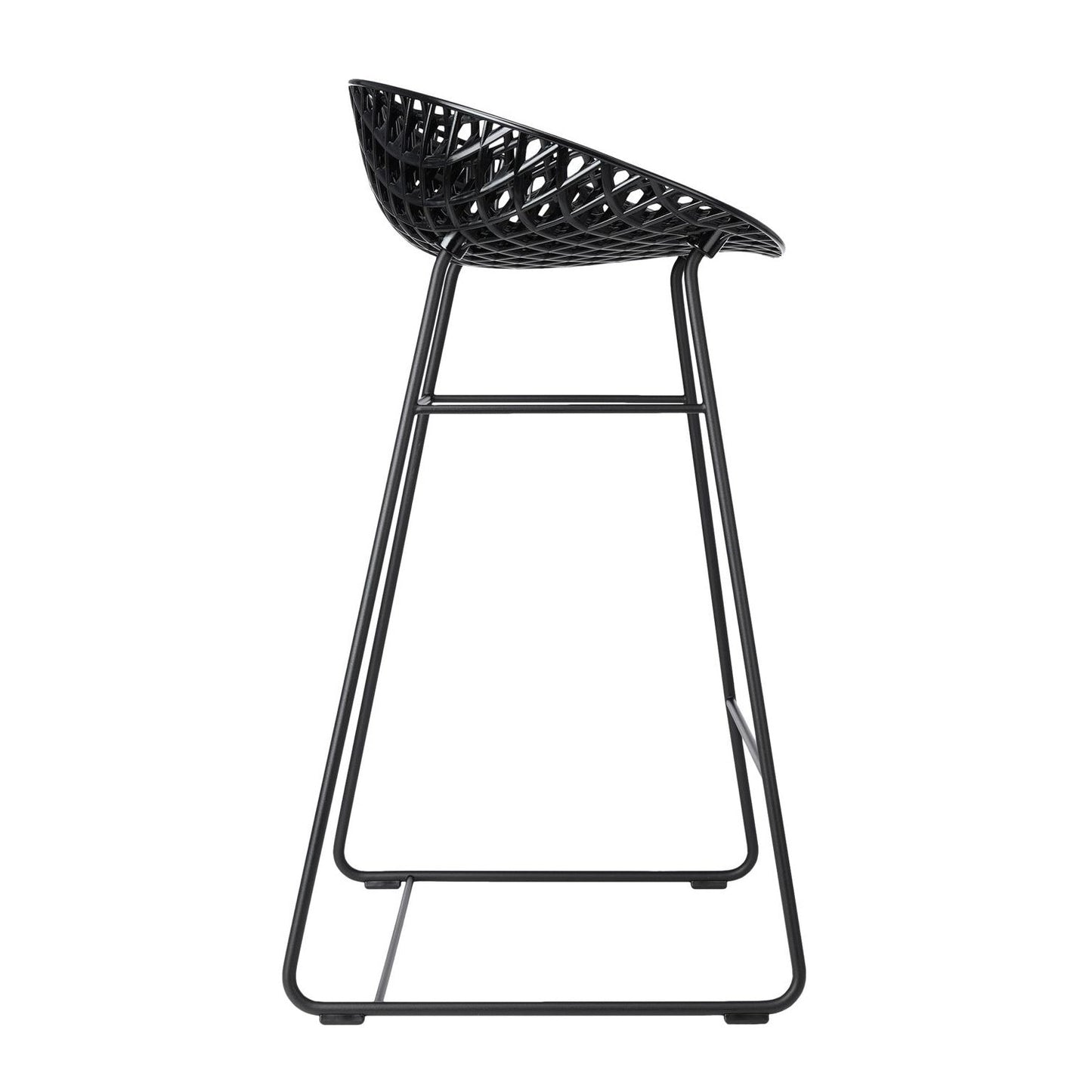 Crystal/Chrome Smatrik Stool OPEN BOX