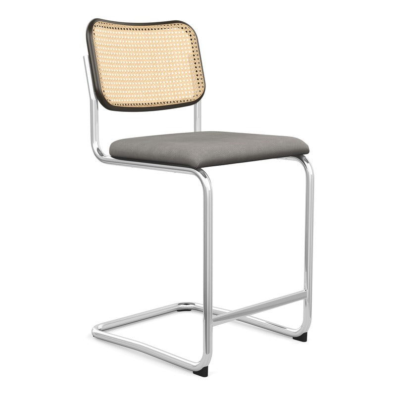 Cesca Stool with Upholstered Seat