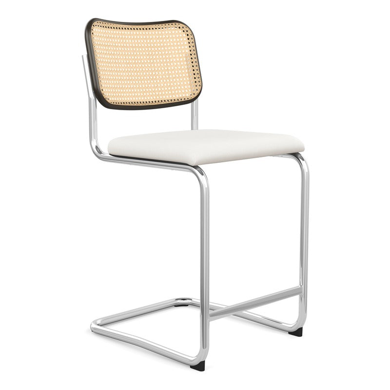 Cesca Stool with Upholstered Seat