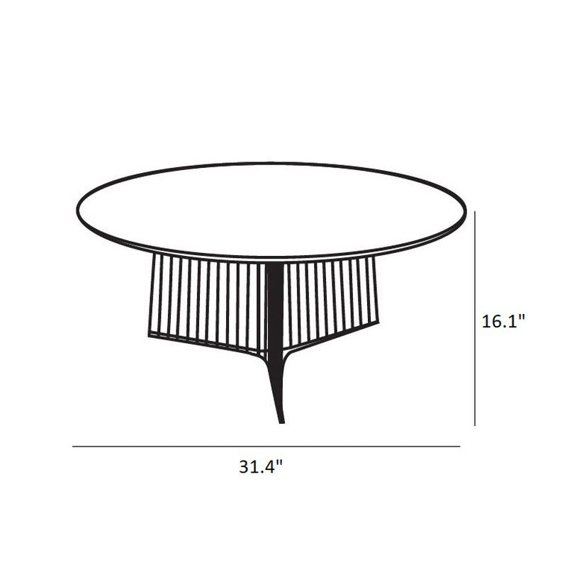Anapo Round Coffee Table