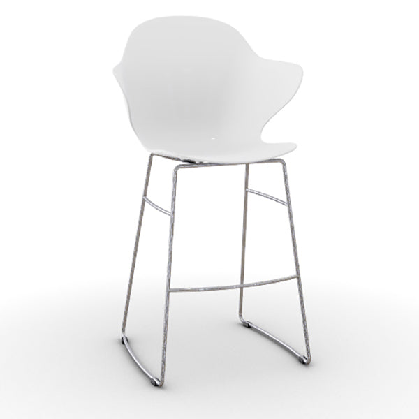 Saint Tropez Bar Stool with Sled Base