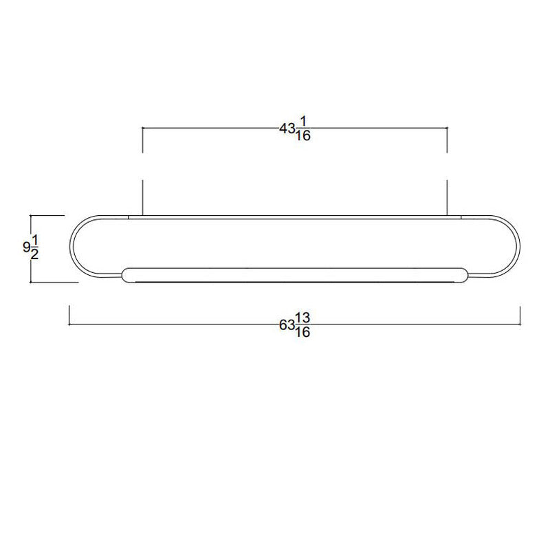 Link Horizontal LED Pendant Light