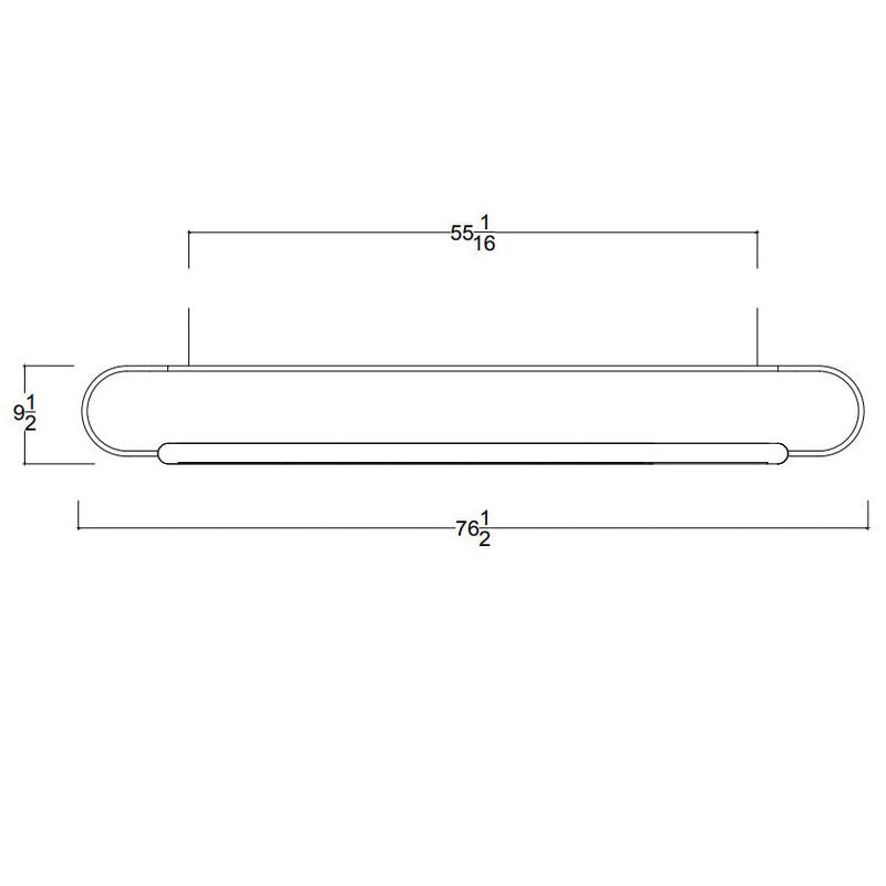 Link Horizontal LED Pendant Light