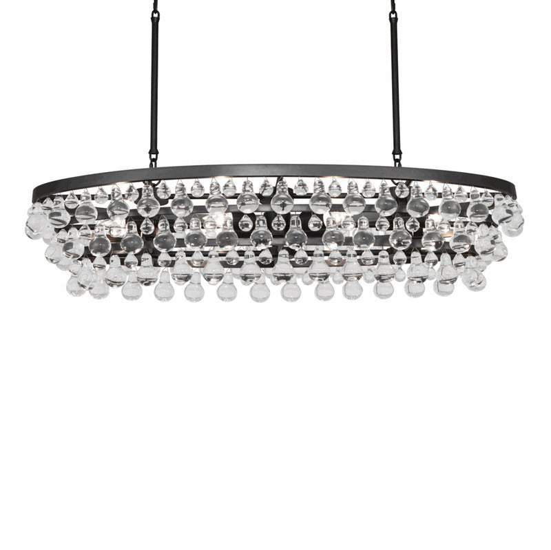 Bling Oval Chandelier