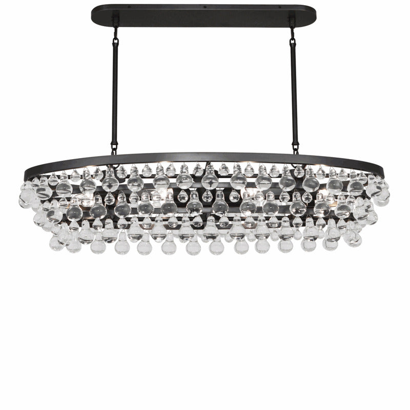 Bling Oval Chandelier