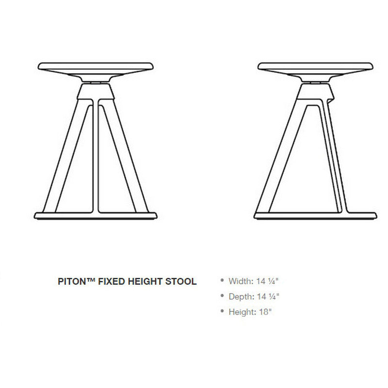 Piton Fixed Height Stool