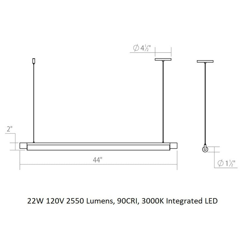Keel LED Pendant Light