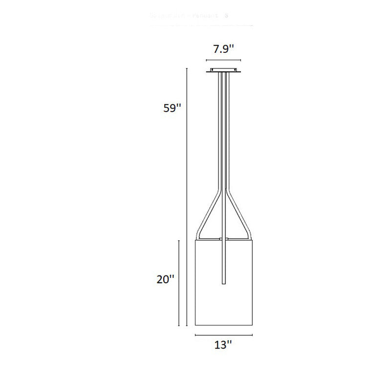 Arborescence Small Pendant Light
