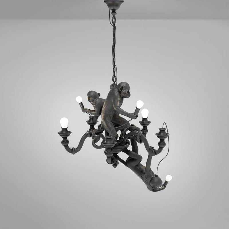Monkey Chandelier