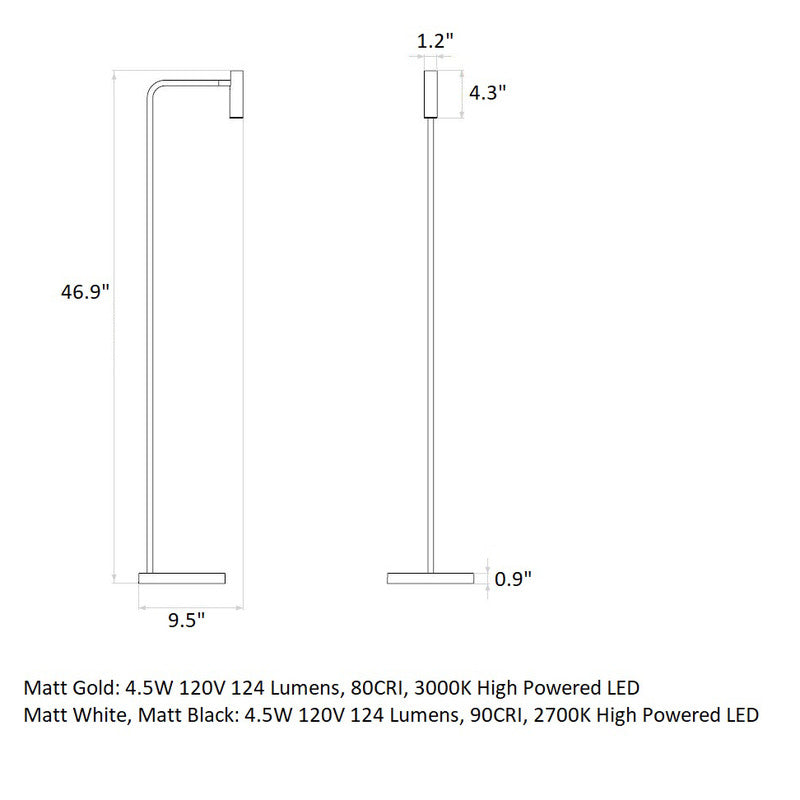 Enna LED Floor Lamp