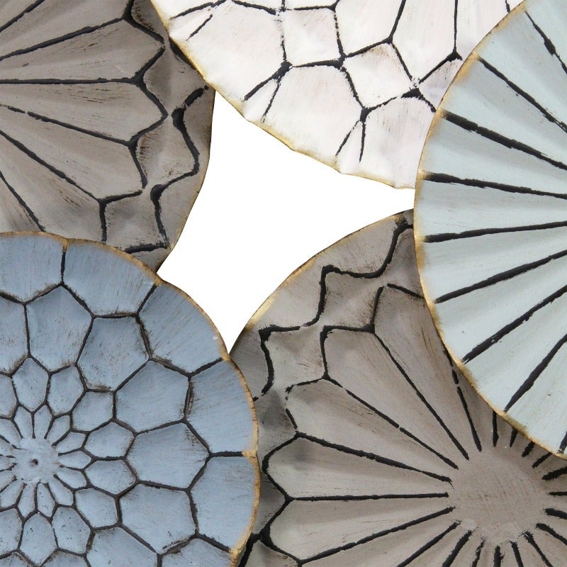 Boho-Inspired Metal Plates Wall Decor - Novus Decor Wall Decor