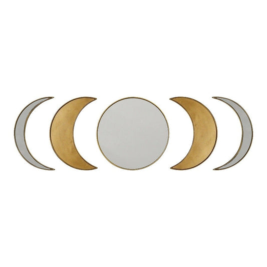 Antique Boho Moon Phase Wall Mirror - Novus Decor Wall Decor
