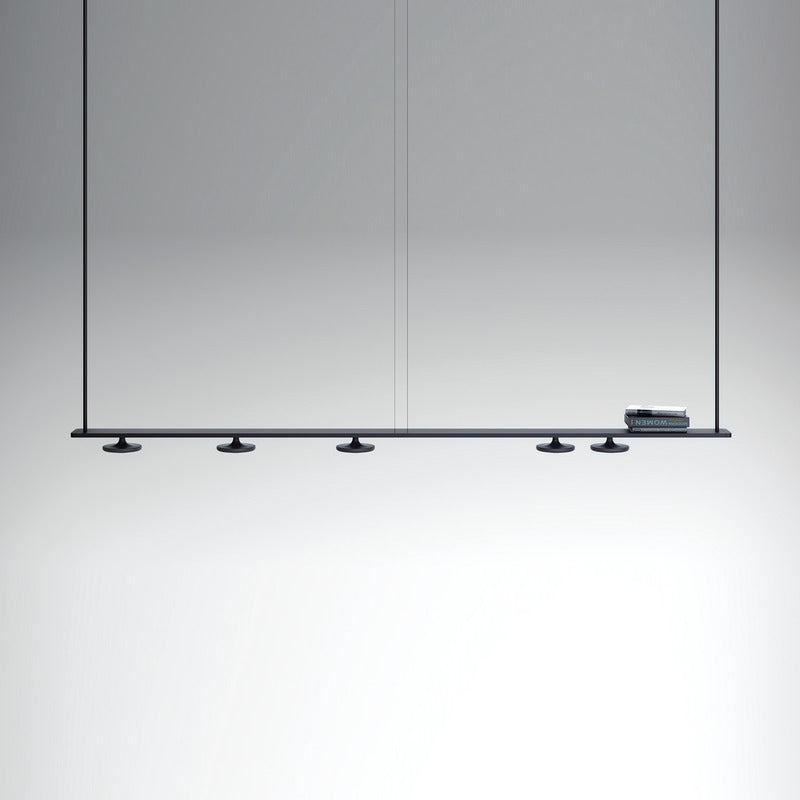 Button Linear Pendant Light