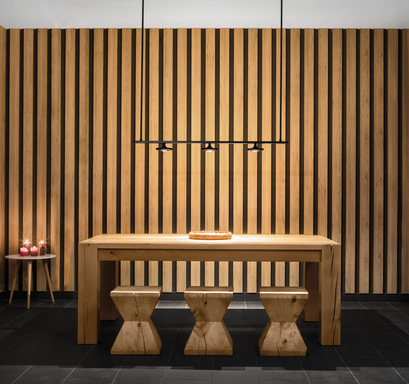 Button Linear Pendant Light