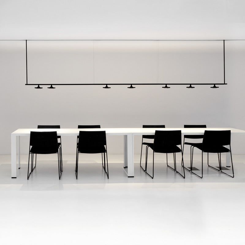 Button Linear Pendant Light