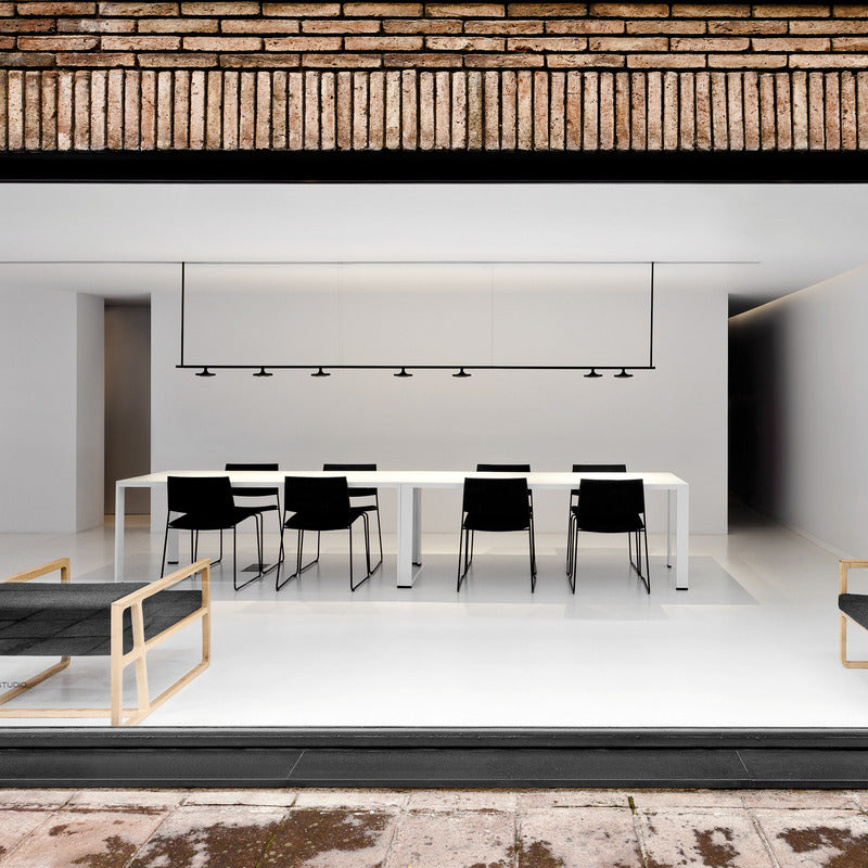 Button Linear Pendant Light