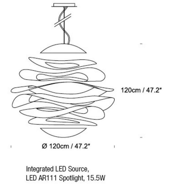 Buckle Pendant Light