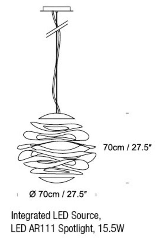 Buckle Pendant Light