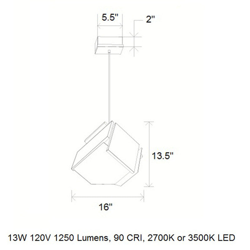 Mica L Pendant Light