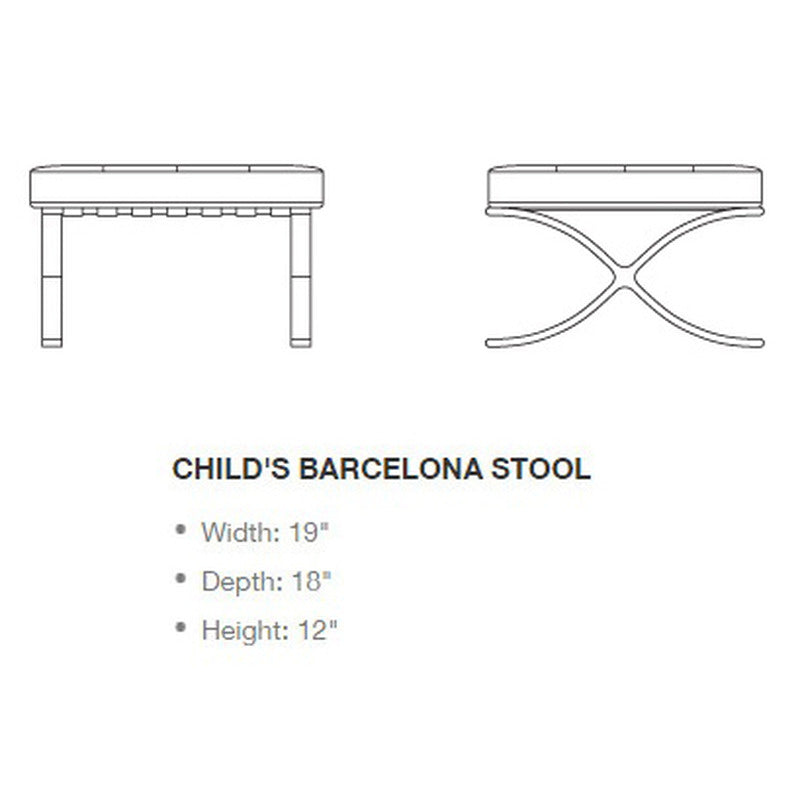 Barcelona Stool - Child's