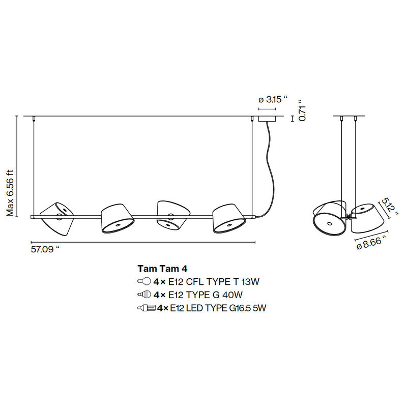 Tam Tam 4 - Linear Bar