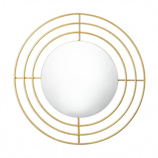 Modern Gold Wall Mirror - Novus Decor Wall Decor