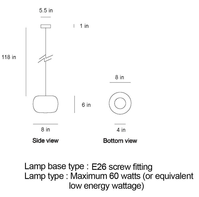 Hanging Nest Pendant Light