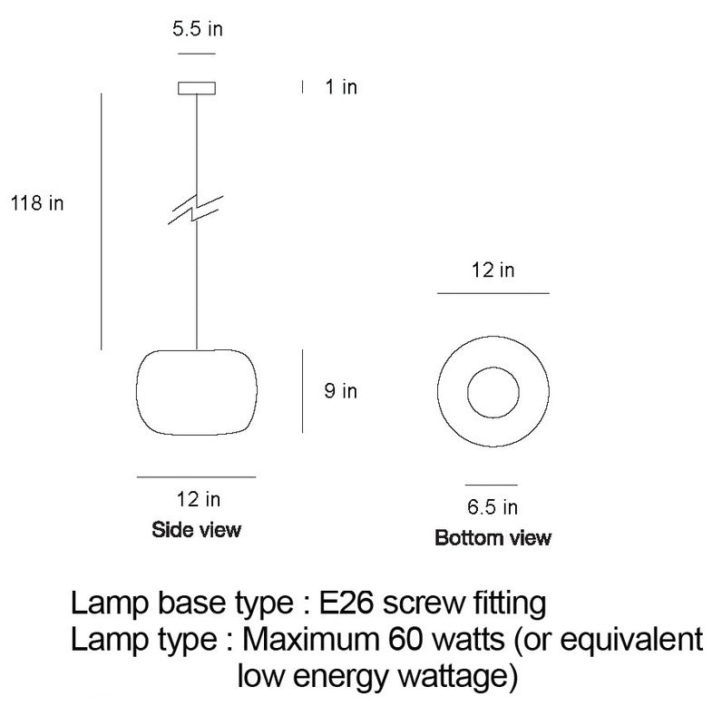 Hanging Nest Pendant Light