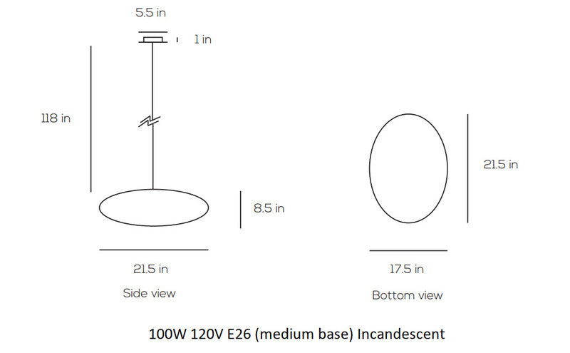 Hanging World Pendant Light