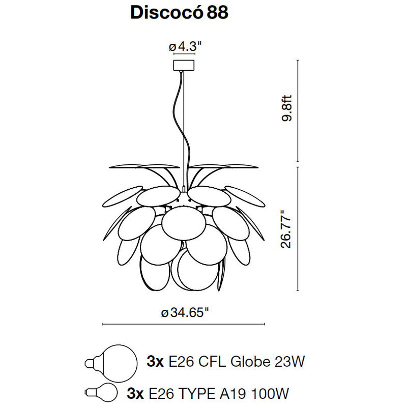 Discoco Pendant Light