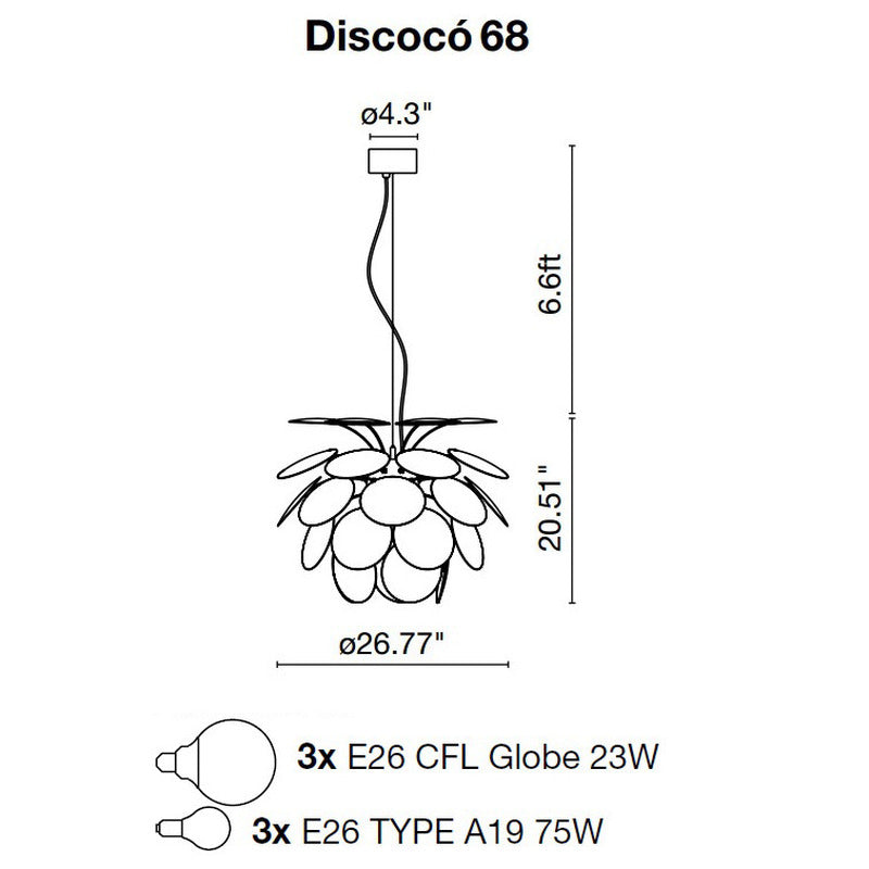 Discoco Pendant Light